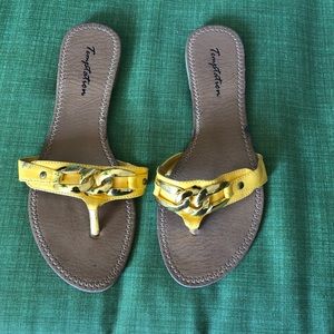 Stylish Yellow Flats